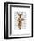 Deer Minstrel-Fab Funky-Framed Art Print