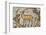 Deer mosaic, New House Of Hunt, Bulla Regia Archaeological Site, Tunisia-Nico Tondini-Framed Photographic Print