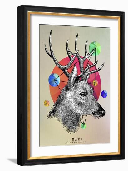 Deer New-Mark Ashkenazi-Framed Giclee Print