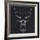 Deer Polygon-Lisa Kroll-Framed Art Print