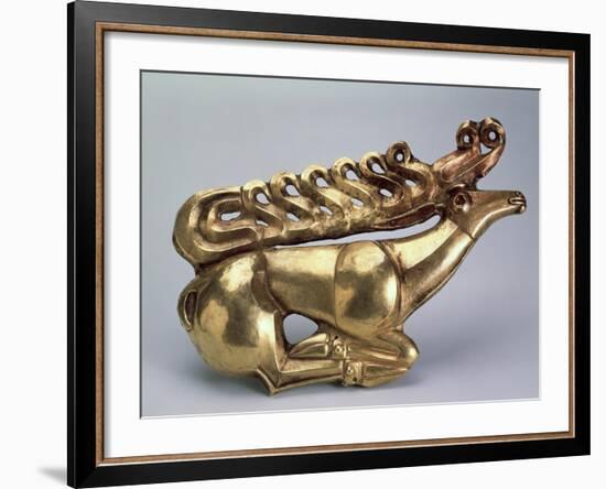 Deer (Schield Emble), C600 Bc-null-Framed Photographic Print