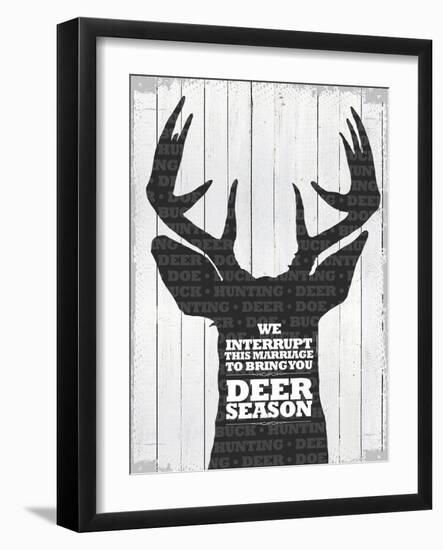 Deer Season 1-null-Framed Giclee Print