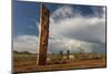 Deer stones with inscriptions, 1000 BC, Mongolia.-Tom Norring-Mounted Photographic Print