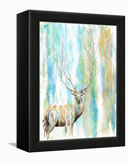 Deer Tree-Michelle Faber-Framed Premier Image Canvas