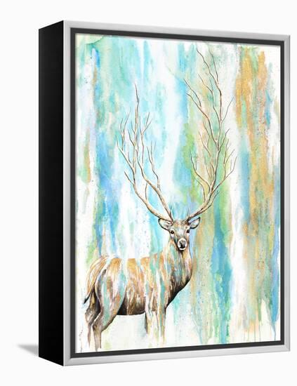 Deer Tree-Michelle Faber-Framed Premier Image Canvas