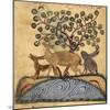 Deer-type, Rabbit and Fox, Standing Over Water-Aristotle ibn Bakhtishu-Mounted Giclee Print
