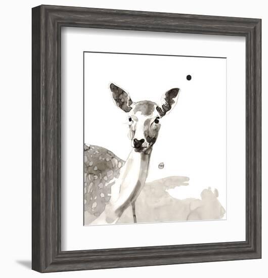 Deer-Philippe Debongnie-Framed Art Print