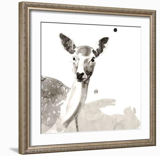 Deer-Philippe Debongnie-Framed Art Print