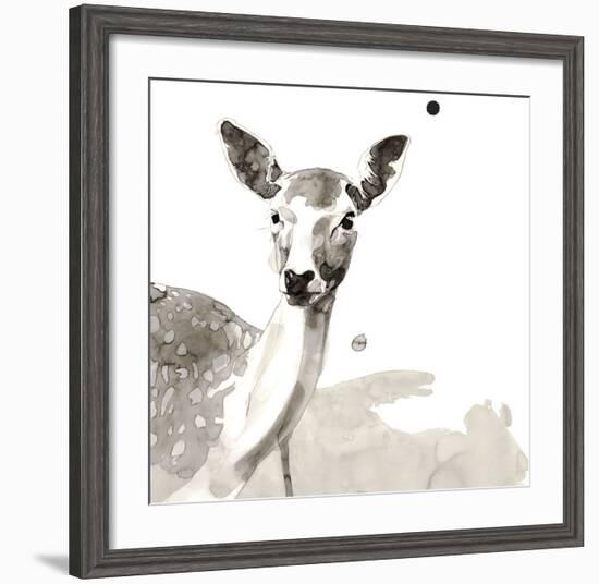 Deer-Philippe Debongnie-Framed Art Print