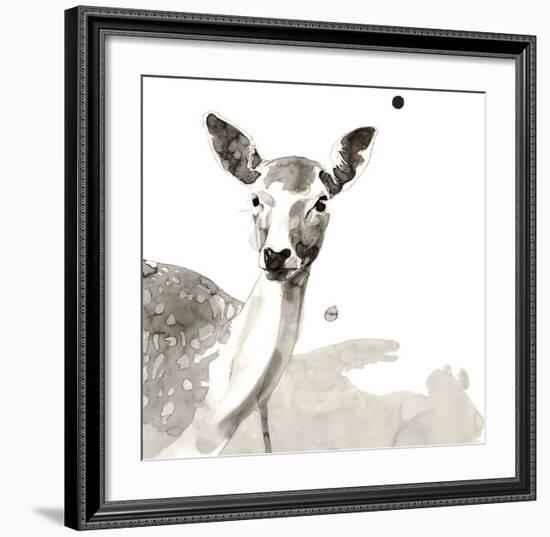 Deer-Philippe Debongnie-Framed Art Print