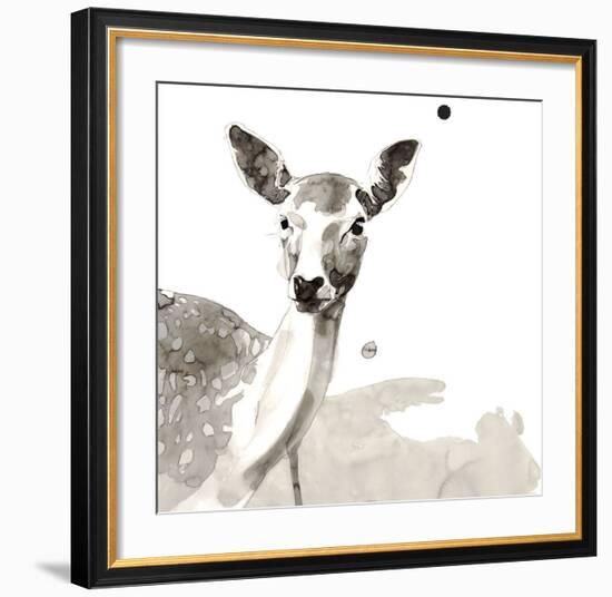 Deer-Philippe Debongnie-Framed Art Print