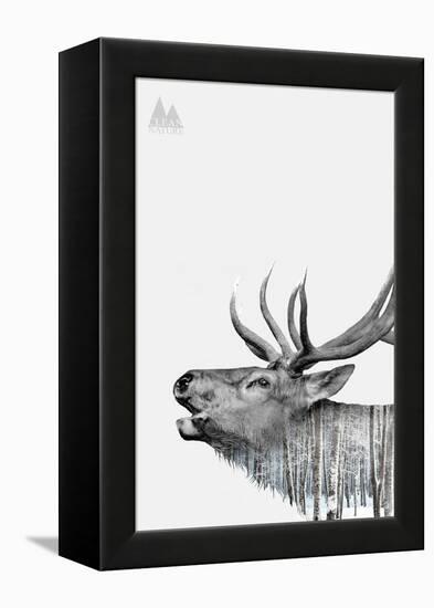 Deer-PhotoINC-Framed Stretched Canvas