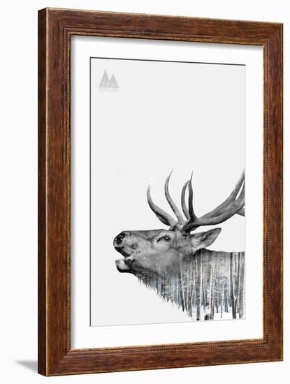 Deer-PhotoINC-Framed Art Print