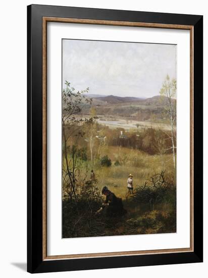 Deerfield Valley, Circa 1877-James Wells Champney-Framed Giclee Print