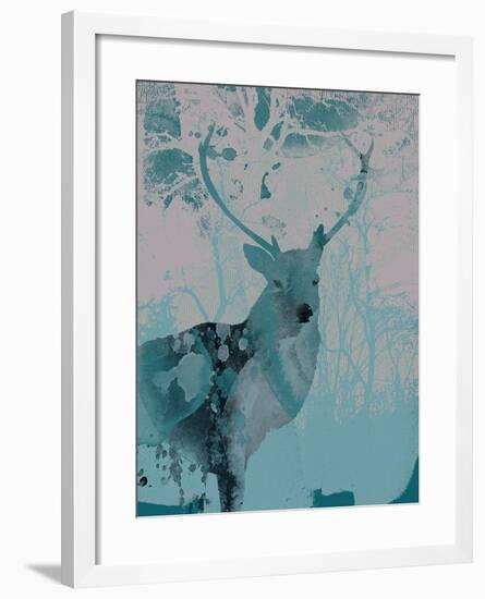 Deerhood II-Ken Hurd-Framed Giclee Print