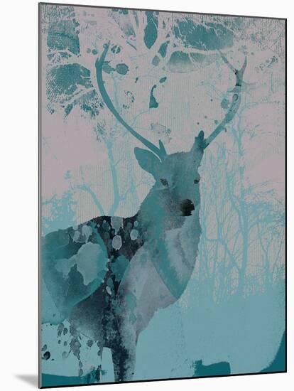 Deerhood II-Ken Hurd-Mounted Giclee Print