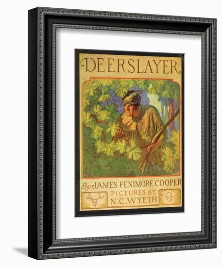 Deerslayer-Newell Convers Wyeth-Framed Art Print