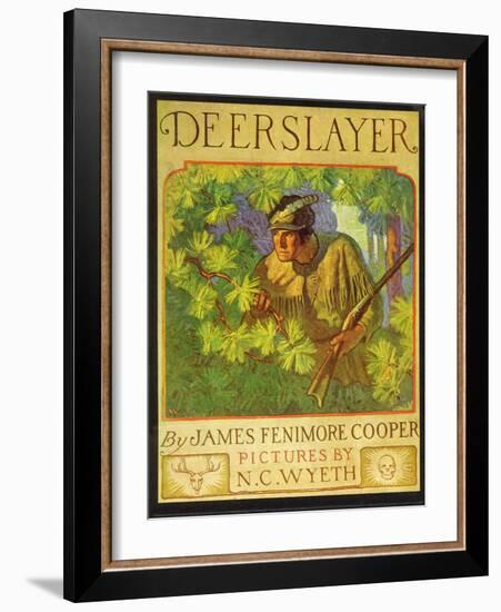 Deerslayer-Newell Convers Wyeth-Framed Art Print