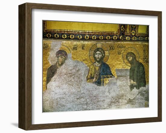 Deesis (Christ, Saints Mary and John the Baptist), from the North Gallery-null-Framed Giclee Print