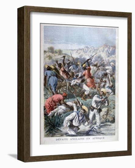 Defeat for the British in Africa, 1894-Frederic Lix-Framed Giclee Print