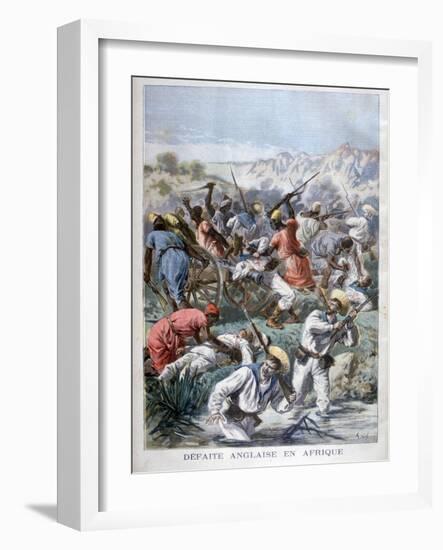 Defeat for the British in Africa, 1894-Frederic Lix-Framed Giclee Print