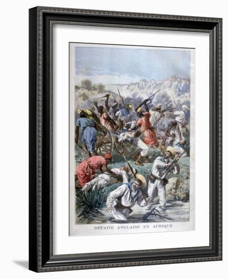 Defeat for the British in Africa, 1894-Frederic Lix-Framed Giclee Print