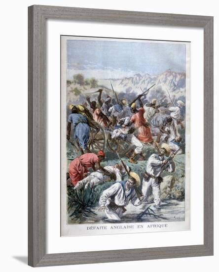 Defeat for the British in Africa, 1894-Frederic Lix-Framed Giclee Print