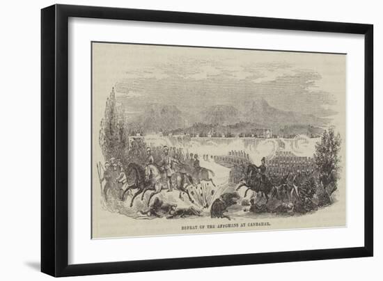 Defeat of the Affghans at Candahar-null-Framed Giclee Print