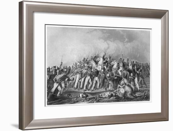 Defeat of the Sealkote Mutineers by General Nicholson's Column, 1857-null-Framed Giclee Print