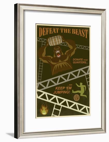 Defeat The Beast-Steve Thomas-Framed Giclee Print