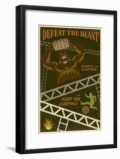 Defeat The Beast-Steve Thomas-Framed Giclee Print