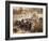 Defence of Longboyau's Gate, Chateau of Buzenval, October 21, 1870-Alphonse De Neuville-Framed Giclee Print