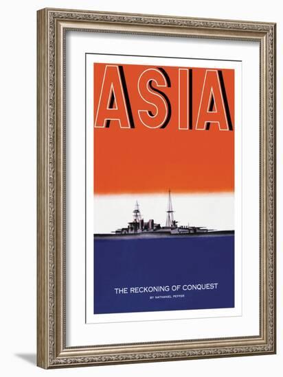 Defender of the Seas-Frank Mcintosh-Framed Art Print