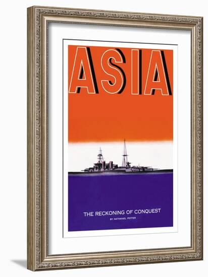 Defender of the Seas-Frank Mcintosh-Framed Art Print