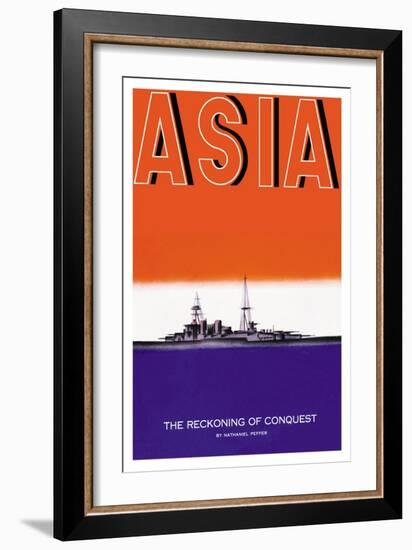 Defender of the Seas-Frank Mcintosh-Framed Art Print