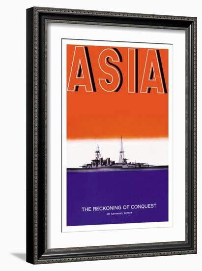 Defender of the Seas-Frank Mcintosh-Framed Art Print