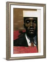 Defender-Laurie Cooper-Framed Art Print