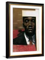 Defender-Laurie Cooper-Framed Art Print