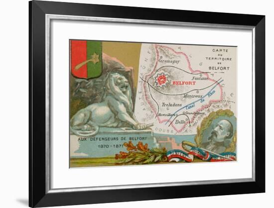 Defenders of Belfort-null-Framed Giclee Print