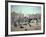 Defending the Fort: Indians Attack a U.S. Cavalry Post in the 1870S-Charles Schreyvogel-Framed Giclee Print