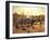 Defending the Stockade-Charles Shreyvogel-Framed Art Print