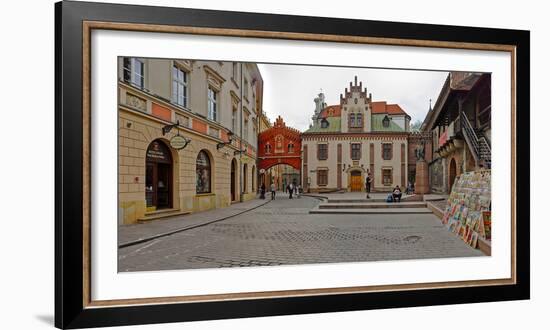 Defensive Walls by Pijarska Street, Krakow, Poland-null-Framed Photographic Print