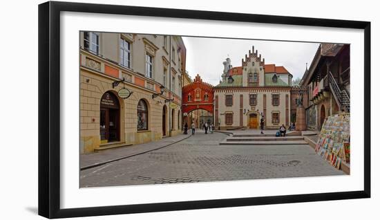Defensive Walls by Pijarska Street, Krakow, Poland-null-Framed Photographic Print