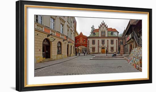 Defensive Walls by Pijarska Street, Krakow, Poland-null-Framed Photographic Print