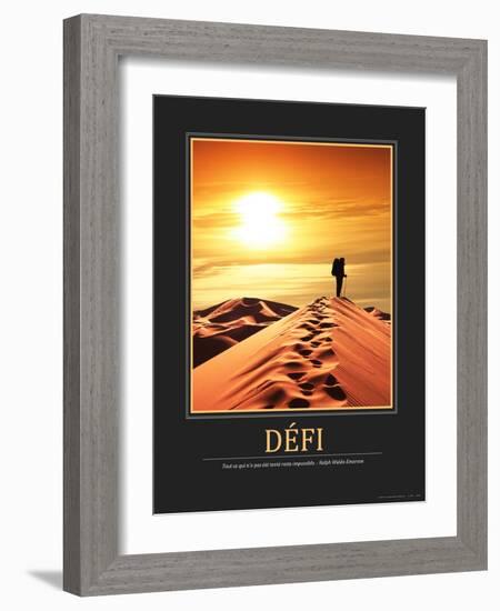 Défi (French Translation)-null-Framed Photo