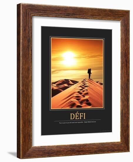 Défi (French Translation)-null-Framed Photo