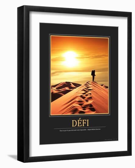 Défi (French Translation)-null-Framed Photo