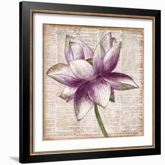 Defined Lotus I-Patricia Pinto-Framed Art Print