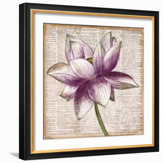 Defined Lotus I-Patricia Pinto-Framed Art Print