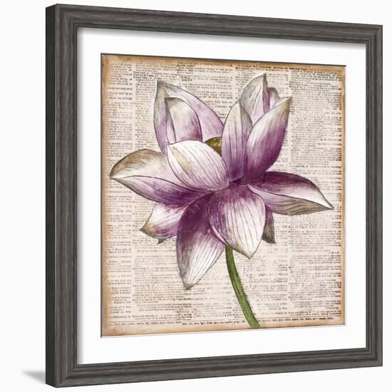 Defined Lotus I-Patricia Pinto-Framed Premium Giclee Print